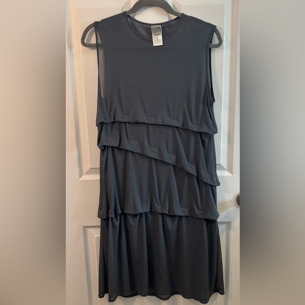 Vintage Lilith Paris. Sheer dress. Size medium.